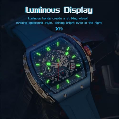SKMEI Wrist Watches for Men Fashion Mens Big Face Analog Watch - Product Imagery