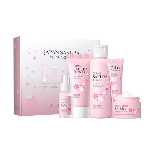 LAIKOU Skin Care Set JAPAN SAKURA Women Beauty Gift Sets Skin - Product Imagery
