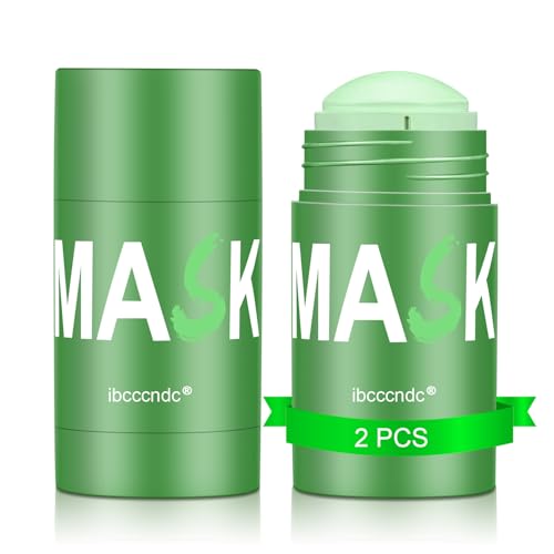 Green Tea Face Mask Stick for Face, Blackhead Remover with Green - Product Imagery