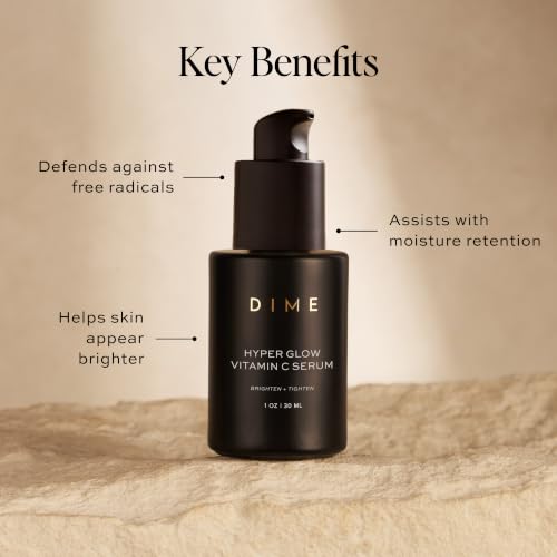 DIME Beauty Hyper Glow Vitamin C Face Serum, 1 oz - Product Imagery