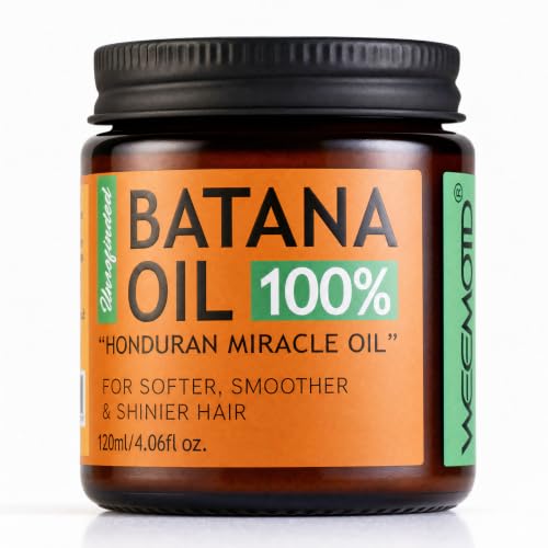 WEEMOTD 100% Raw Batana Oil for Hair from Honduras, 4.06 Fl Oz, Bright Coffee - WEEMOTD Official Product View 1
