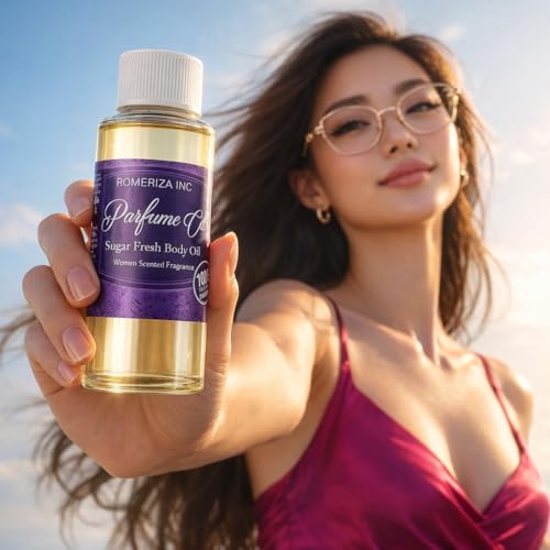 10 Fl Oz Sugar Fresh Perfume Body Oil For Women - Product Imagery