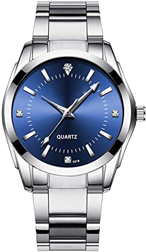 Couple Watches Men and Women Stainless Steel Watch his and Hers - Product Imagery