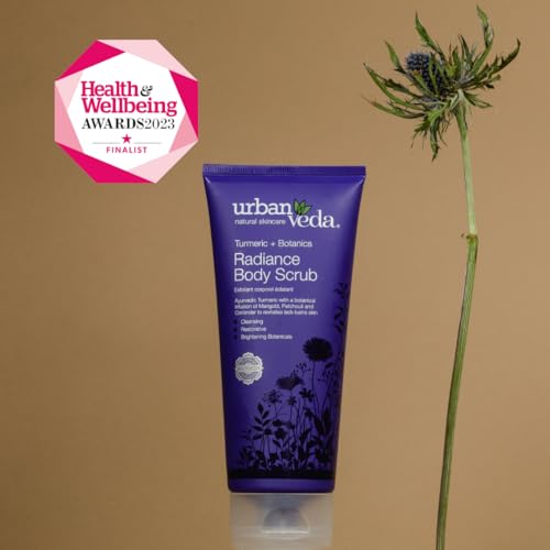 Urban Veda Radiance Body Scrub | Turmeric Body Scrub for Dry - Product Imagery