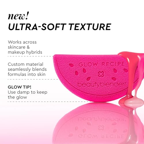 Glow Recipe x Beautyblender: Watermelon Skin & Makeup Prep Set, - Product Imagery