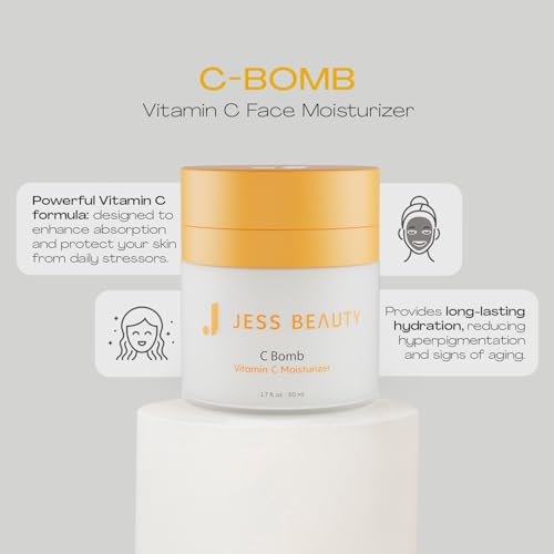 JESS BEAUTY | C-Bomb Vitamin C Moisturizer | Lightweight - Product Imagery