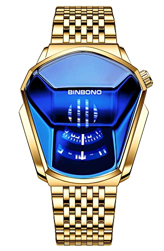 FANMIS Creative Men Digital Electronic Watch Silver Bracelet - Product Imagery