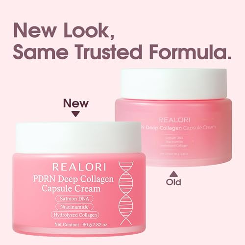 realori PDRN Cream, Boba Moisturizer, Korean Skin Care, Collagen - Product Imagery