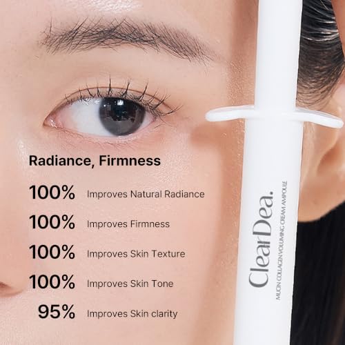 Mucin Collagen Voluming Ampoule Moisturizer Face Cream (Dual - Product Imagery