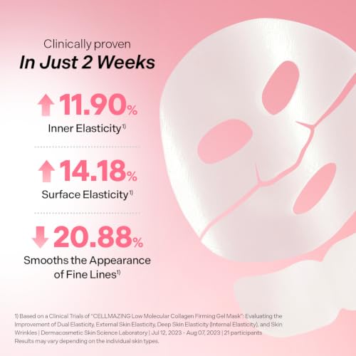 Torriden CELLMAZING Collagen Firming Gel Sheet Mask for Face & - Product Imagery