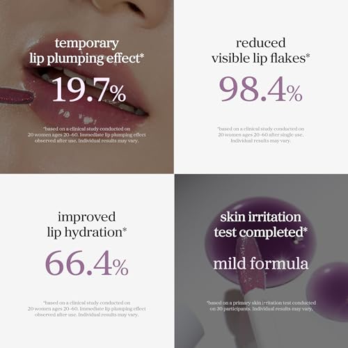 NOONI Korean Lip Oil - Appleblacktea- Plumping & Hydrating - Product Imagery