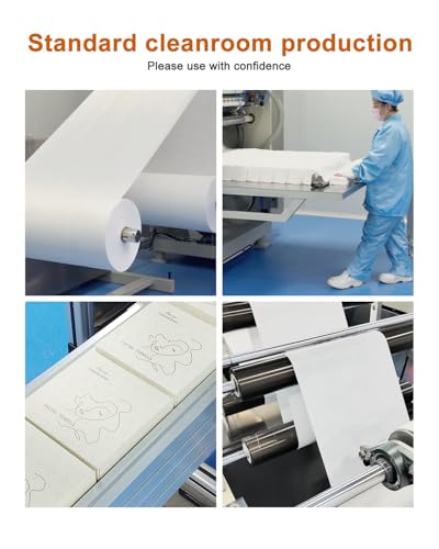 LUXU Face Towels,Ultra‑Soft Facial Towels,Extra Thick Disposable - Product Imagery