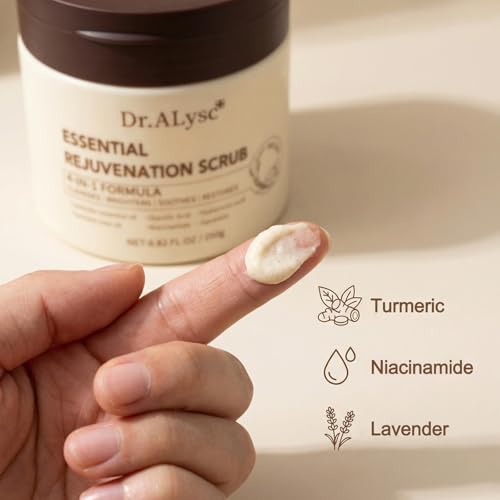 Essence Revitalizing Scrub with Turmeric Glycolic Acid - Product Imagery