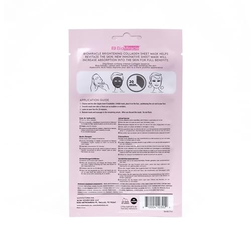 Revitalizing Collagen Face Mask, Infused with Rice Extract, - Product Imagery