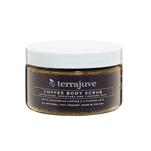 Coffee Body Scrub Exfoliator for Cellulite by Terrajuve, - Product Imagery