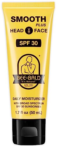 Bee Bald SMOOTH+ Head & Face Sunscreen SPF 30, Scalp - Product Imagery