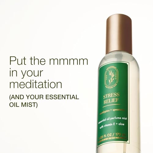 Bath & Body Works Eucalyptus Spearmint Pillow Spray, 5.3 fl oz, - Product Imagery