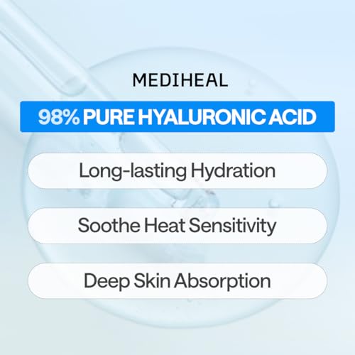 MEDIHEAL Hyaluronic Acid Essential Face Sheet Mask, Deep - Product Imagery