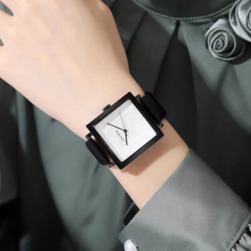 Women's Waterproof Leather Watch - Quartz Wrist Watch for Small - Product Imagery