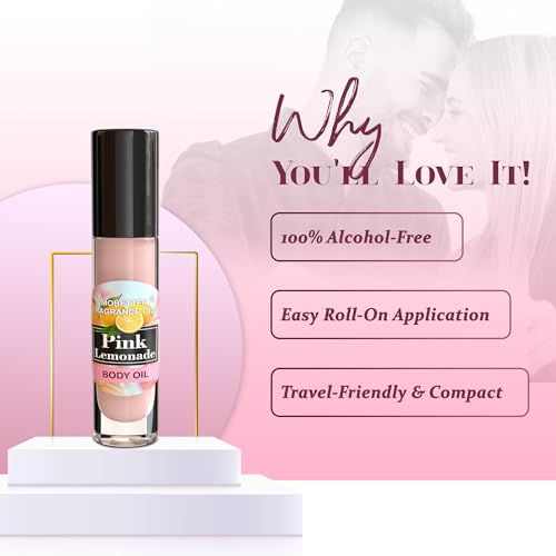 MOBETTER FRAGRANCE OILS Pink Lemonade Perfume Body Oil - Product Imagery