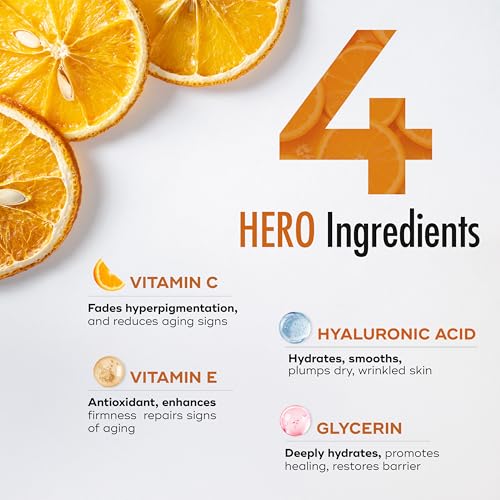 Vitamin C Radiant Face Serum - Dermatologist Tested for Dull &... - Product Imagery