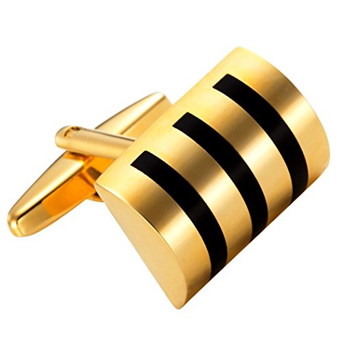 Mens Stainless Steel Nautical Knot Cufflinks Formal Wear - Product Imagery