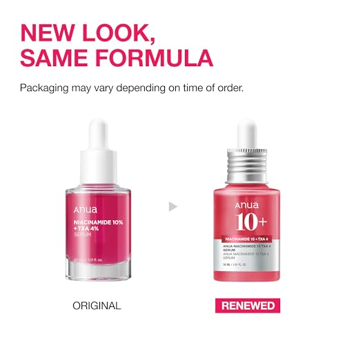 Anua Niacinamide 10 + TXA 4 Serum, Korean Skincare, 1.01 fl.oz | - Product Imagery