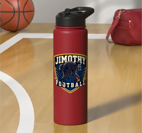 Jimothy Football Viral Raccoon Men Women Kids Stainless Steel - Product Imagery