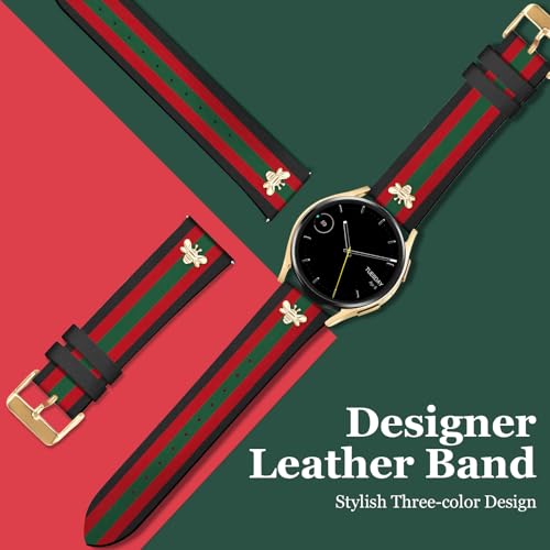MOINSPIRE Designer Leather Bands with Charms Compatible with - Product Imagery