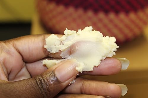 3CAYG Raw Organic Ivory Shea Butter 5LB Pail Clean Ready to Use - Product Imagery