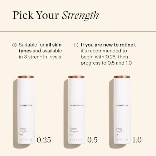 SkinMedica Retinol Serum 1.0 Complex - Serum for Face, - Product Imagery