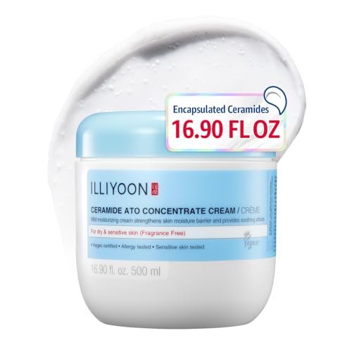 Illiyoon Ceramide Ato Concentrate Cream 500ml(16.9oz) - Product Imagery