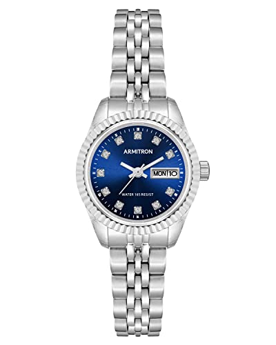 Armitron Women's Genuine Crystal Accented Bracelet Watch, 75-2475 - Product Imagery