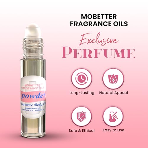 MOBETTER FRAGRANCE OILS Powder Fresh Scent Perfume Fragrance - Product Imagery