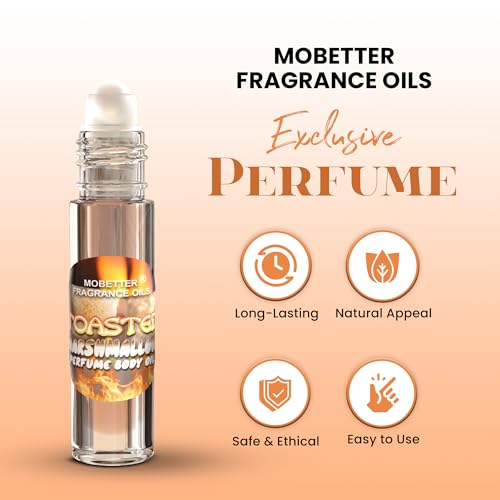 MOBETTER FRAGRANCE OILS Toasted Marshmallow Perfume Body Oil - Product Imagery