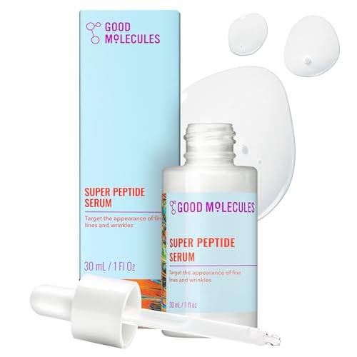 Good Molecules Super Peptide Serum - Anti-aging Facial Serum - Product Imagery