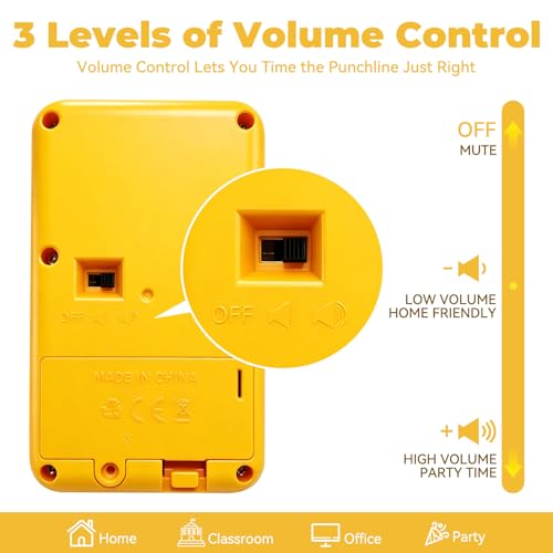 Sound Effects Machine - Adjustable Volume Classic Noise Maker - Product Imagery