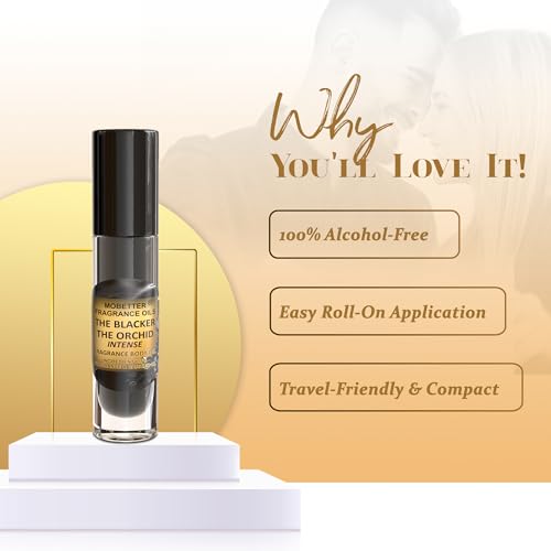 MOBETTER FRAGRANCE OILS The Blacker The Orchid Intense Perfume - Product Imagery