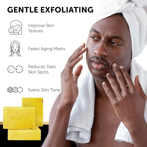 VALITIC Lemon Turmeric Soap for Dark Spots with Kojic Acid, 1 - Product Imagery