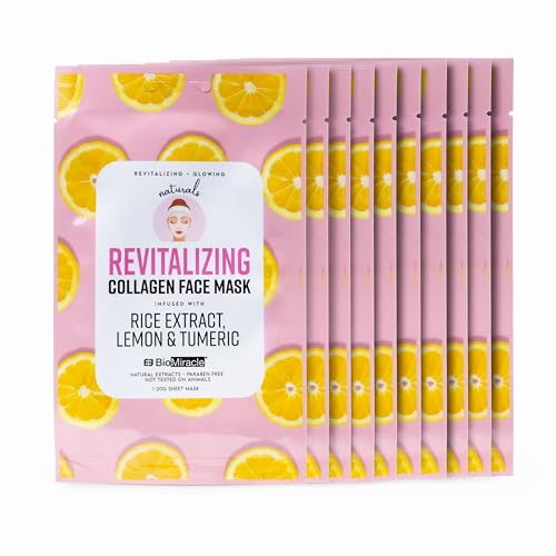 Revitalizing Collagen Face Mask, Infused with Rice Extract, - Product Imagery