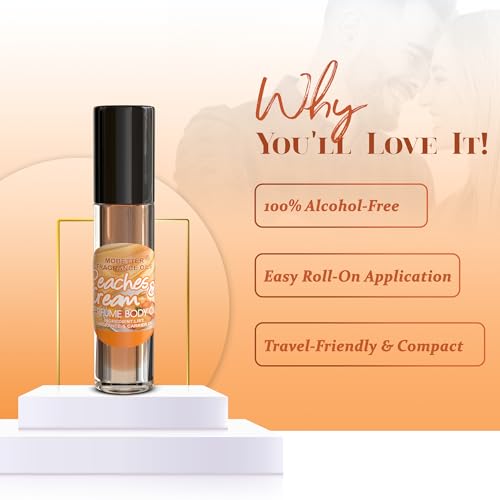 MOBETTER FRAGRANCE OILS Peaches & Cream Perfume Fragrance Body - Product Imagery