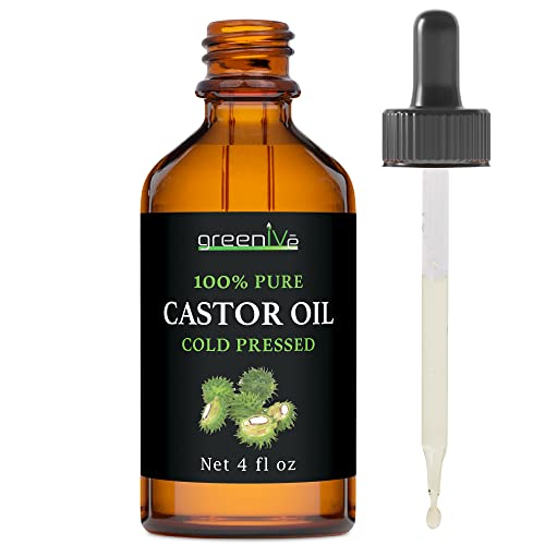 GreenIVe 100% Pure Castor Oil, 4 Fl oz - Product Imagery