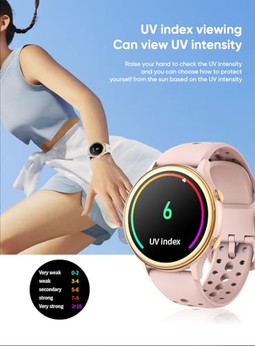 ICOMTOFIT Smart Watches for Women, Fitness Tracker with Heart - Product Imagery