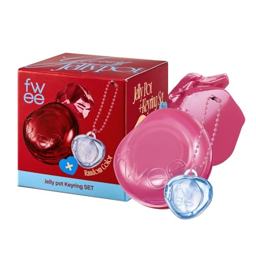 fwee Glowy Jelly Pot + Keychain SET | Dewy Jelly Lip & Blush Color, Ti - View 1