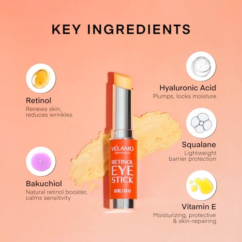 VELAMO ADVANCED Retinol Eye Stick: Renewing & Firming Under Eye - Product Imagery