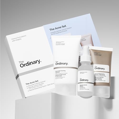 The Ordinary The Acne Set, 3-Step Skin Regimen with Glucoside - Product Imagery