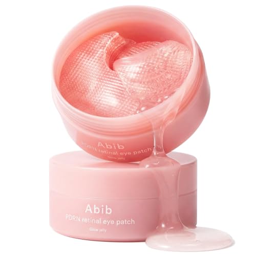 Abib PDRN Retinal Eye Patches for Rejuvenating & Puffy Eyes with Glow Jelly, Niacinamide, 60 Count, Korean Skin Care - Abib Official Product View 1