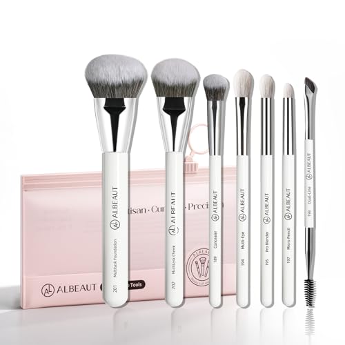Makeup Brushes Set Albeaut 7Pcs Face Eyeshadow Brushes Kit - ALBEAUT Official Imagery - 1