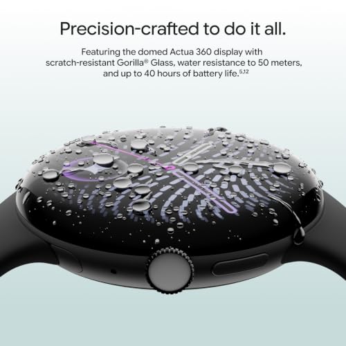 Google Pixel Watch 5 (45mm) - Android Smartwatch - Fog - Wi-Fi - Product Imagery