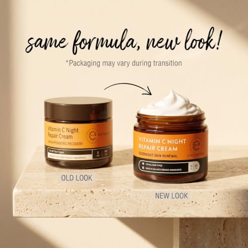 Eve Hansen Vitamin C Night Cream for Face & Neck, Brightening - Product Imagery